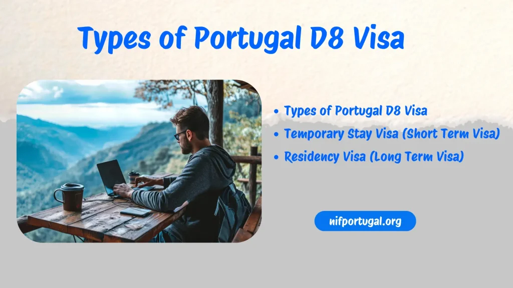 Types of Portugal D8 Visa